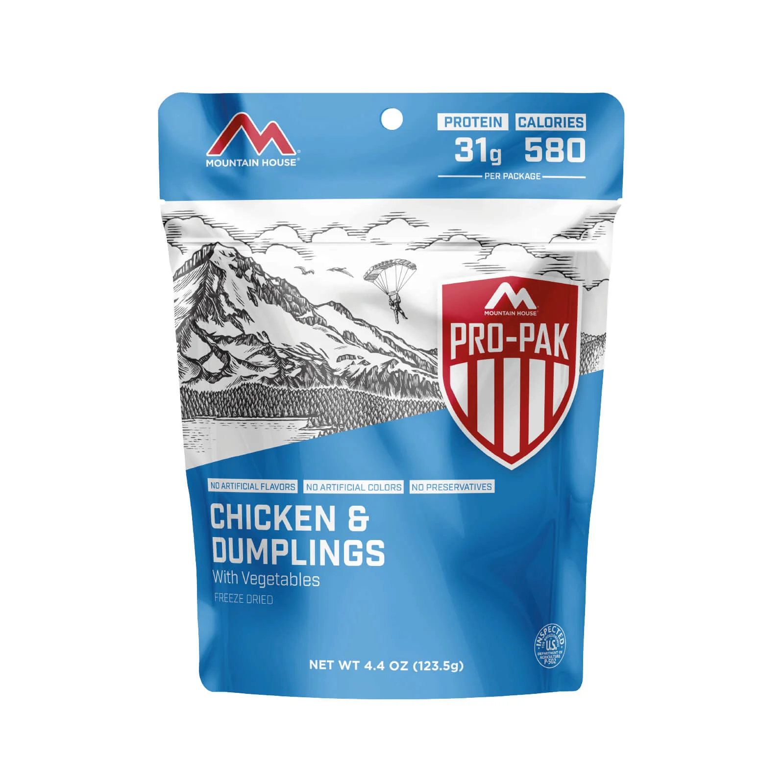 Chicken & Dumplings (Pro-Pak) by Mountain House — freeze-dried backpacking meal